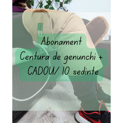 5. Abonament Termoterapie cu centura de genunchi+ CADOU/ 10 ședințe 20%