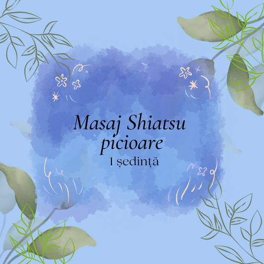 Masaj Shiatsu pentru drenaj limfatic / 1 ședință